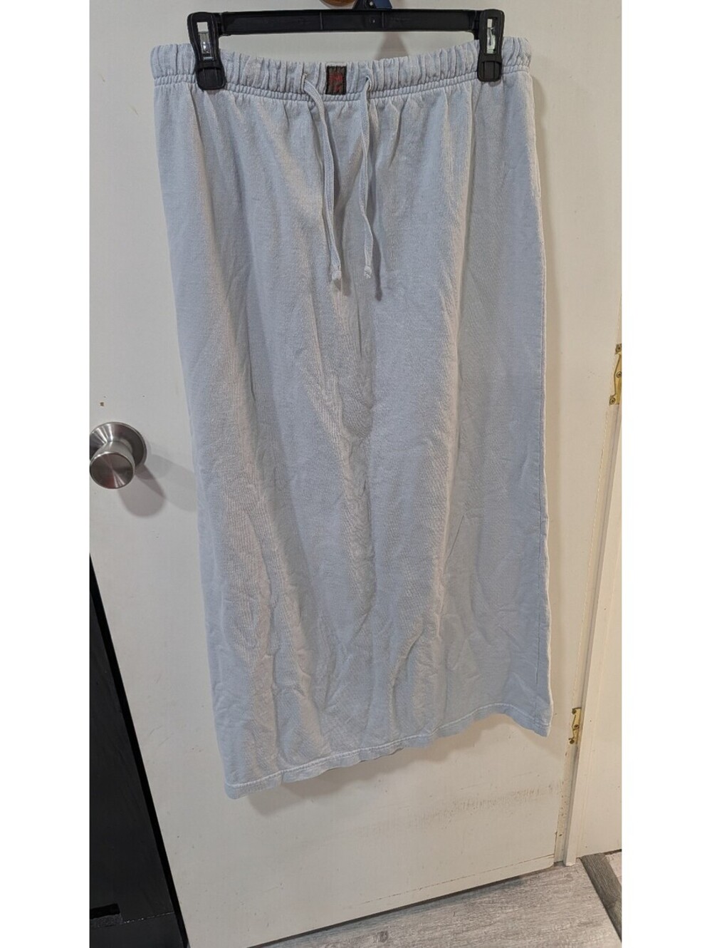 for joseph Light Gray Cotton Maxi Skirt Large